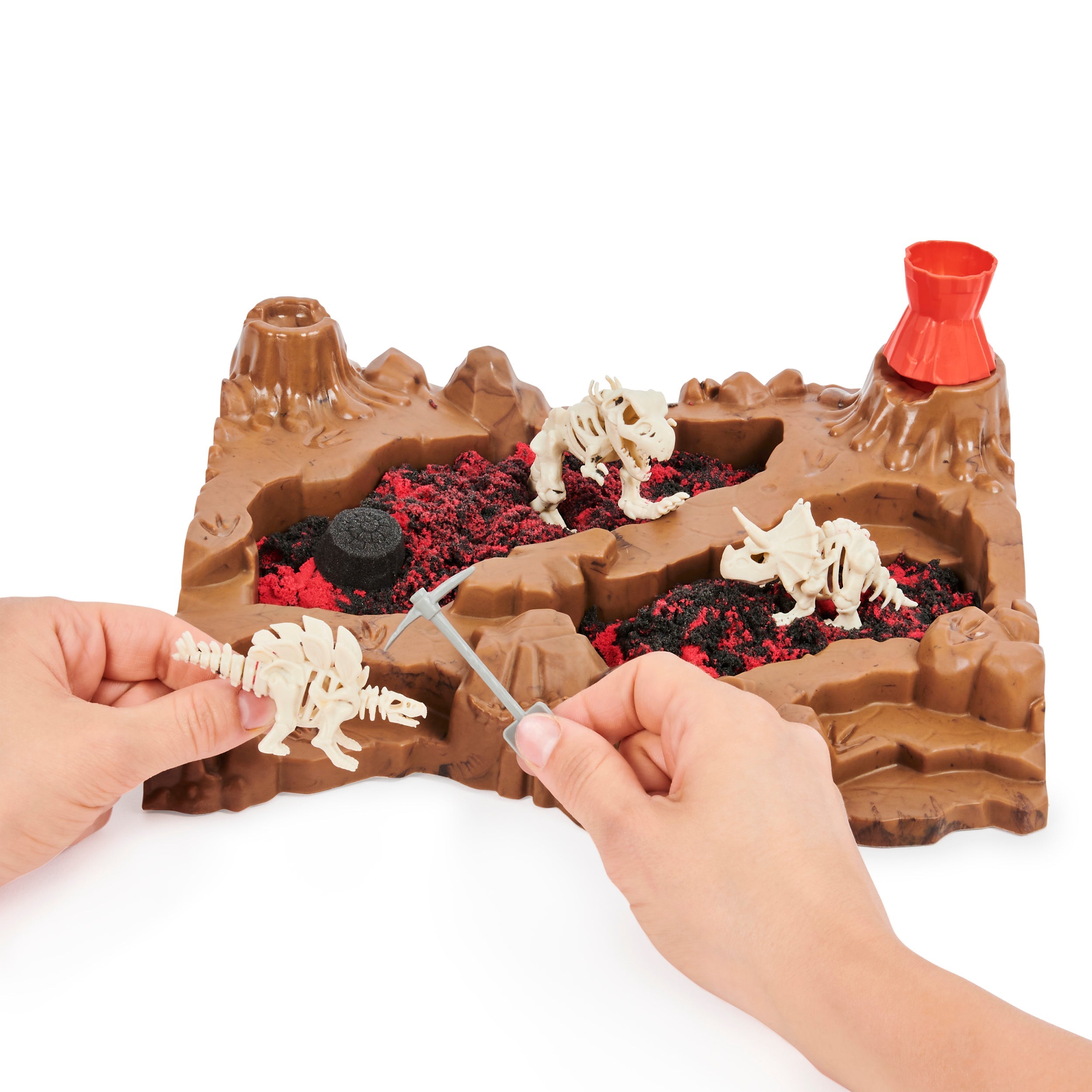 Kinetic Sand Digging for Dinos