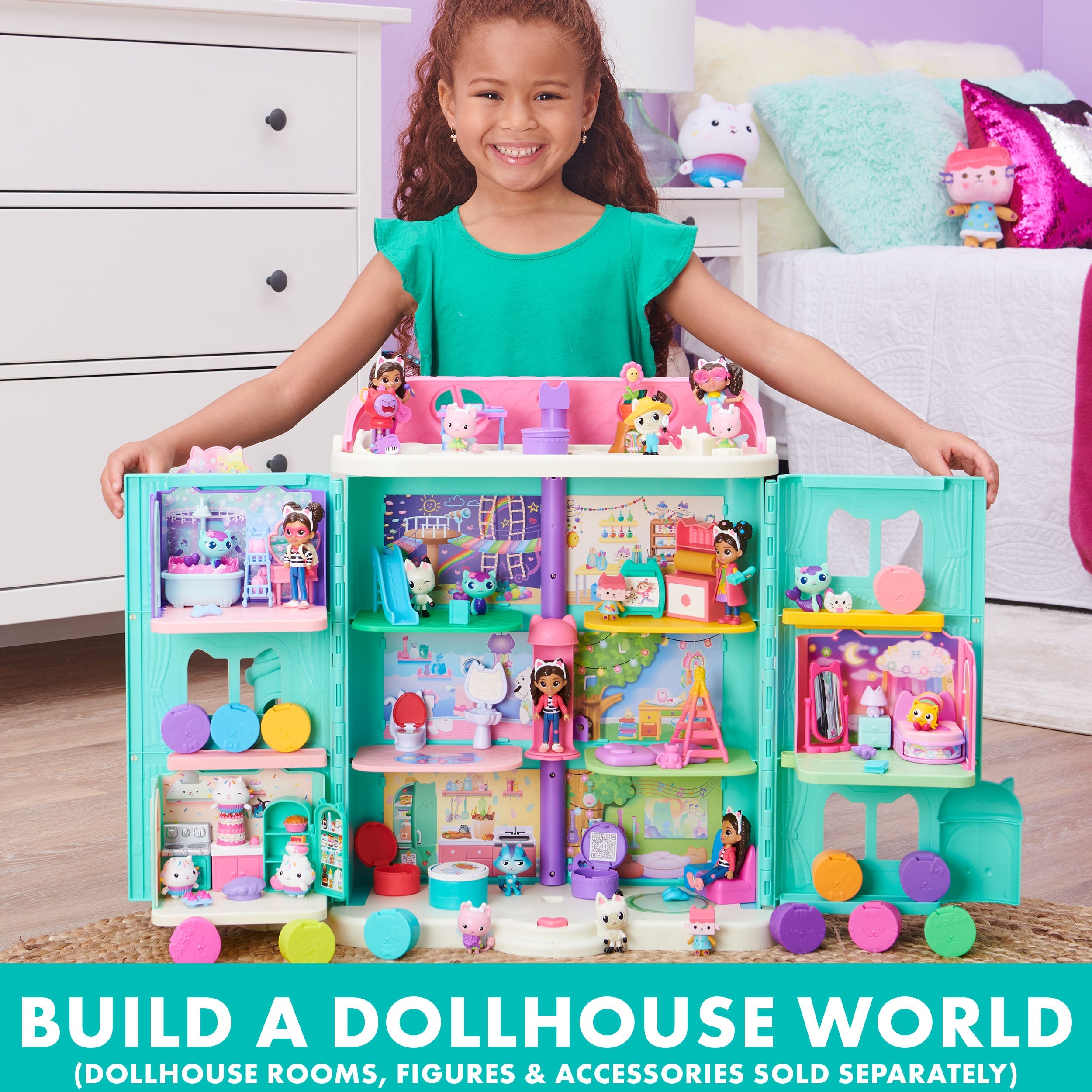 Gabby’s Dollhouse, 8-inch Gabby Girl Doll
