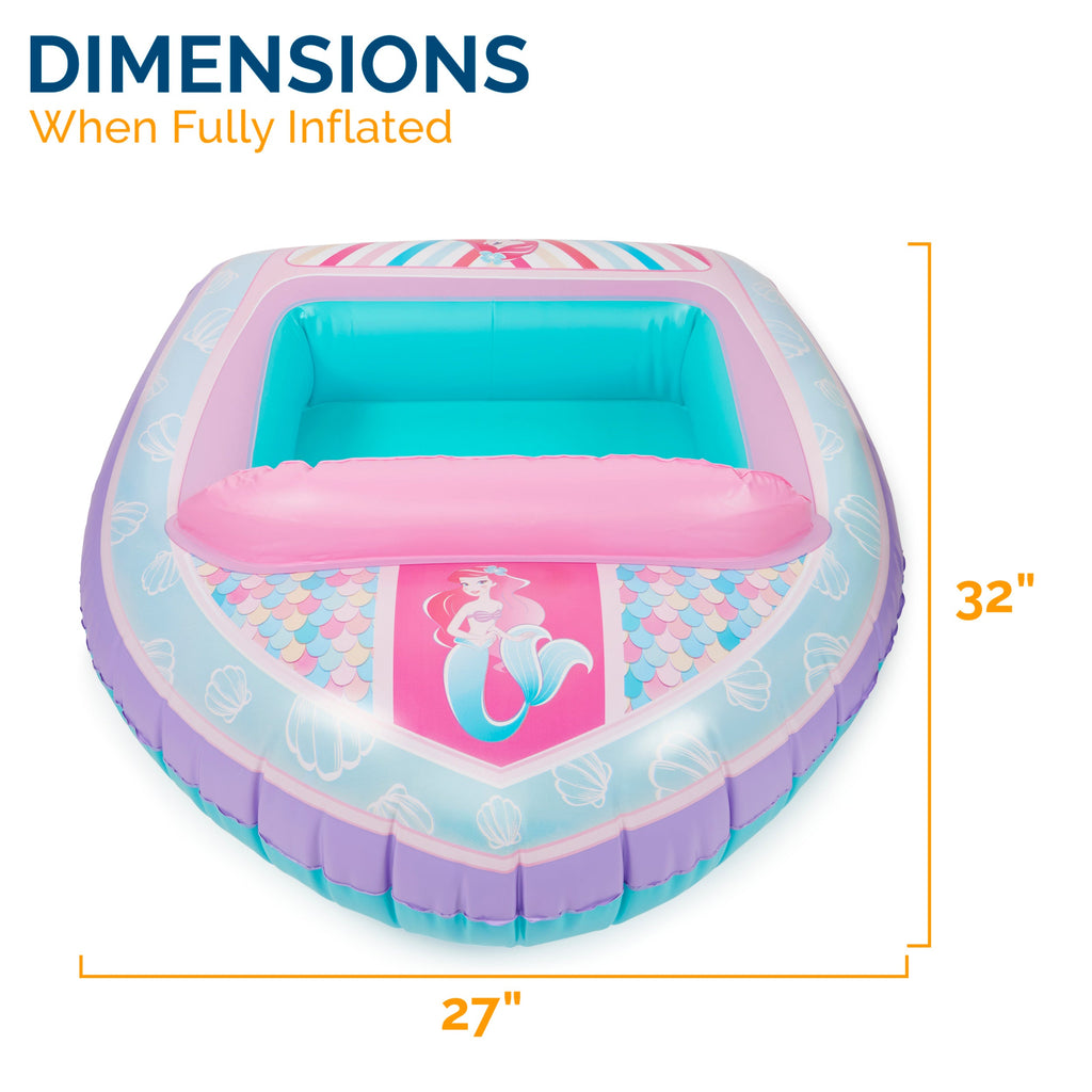 Swimways Disney Princess Ariel Inflatable Water Boat