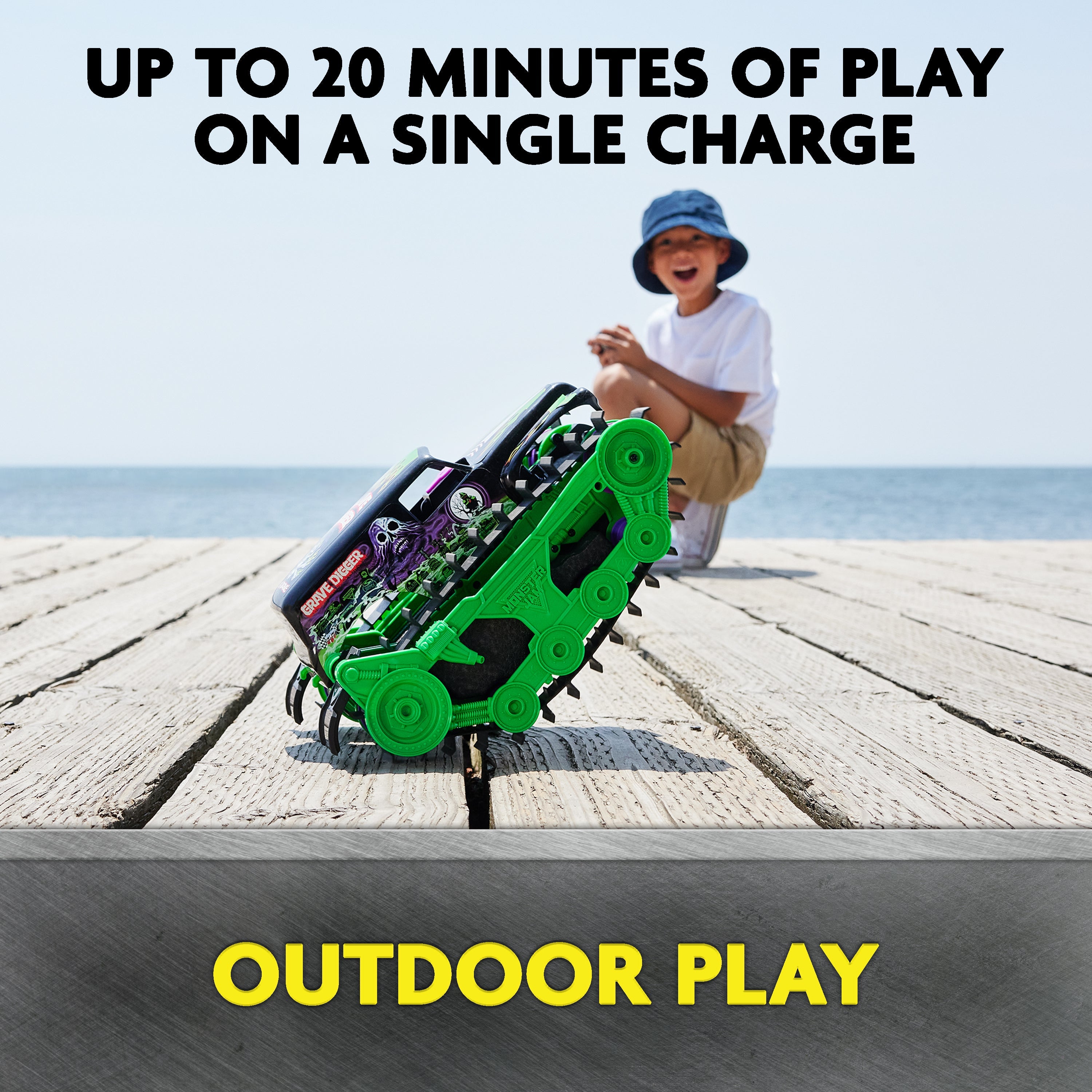 Monster Jam, Grave Digger Trax All-Terrain RC