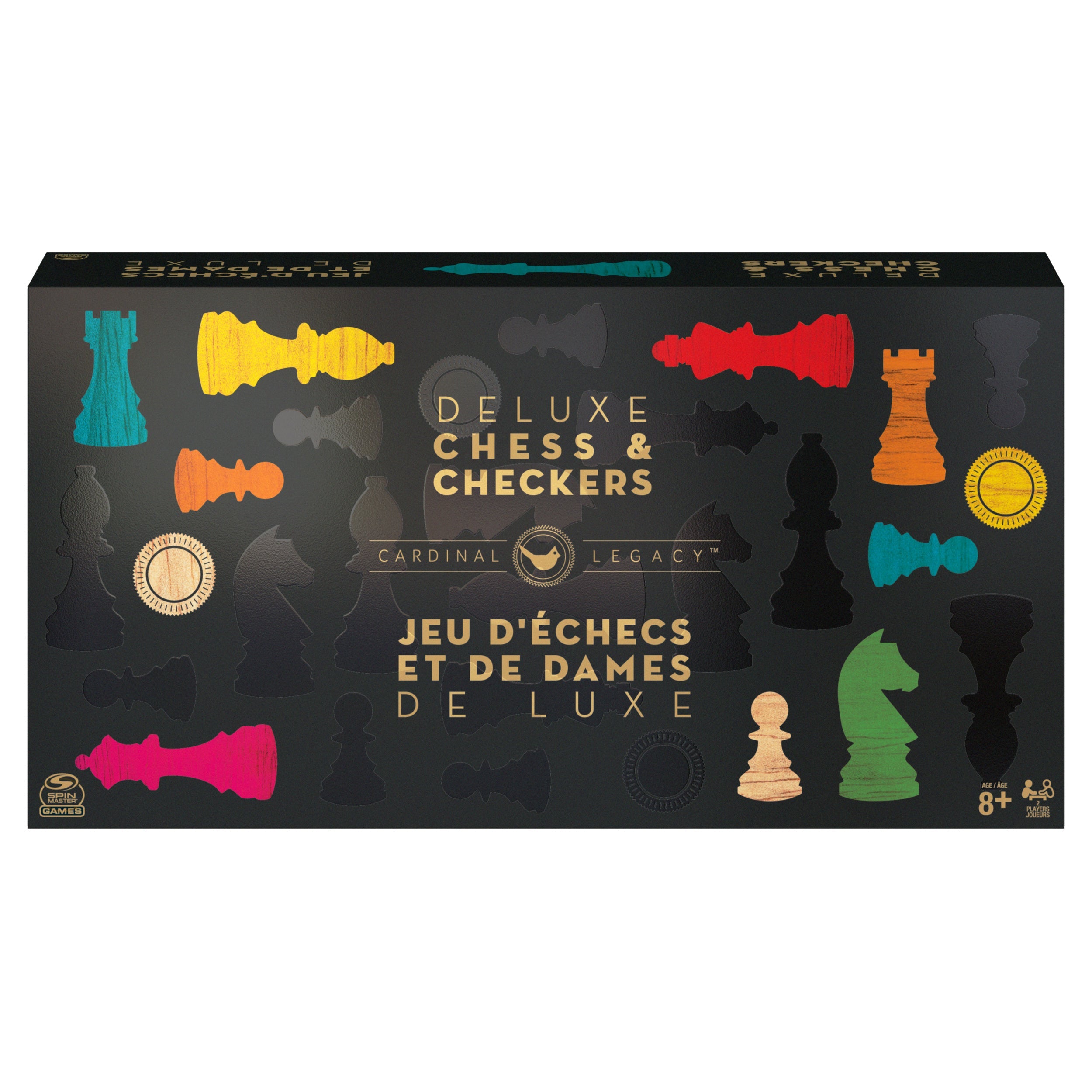 Legacy Deluxe Chess & Checkers Set
