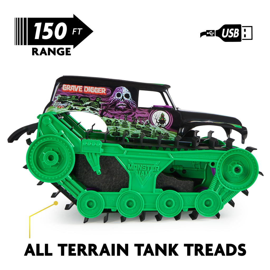 Monster Jam, Grave Digger Trax All-Terrain RC