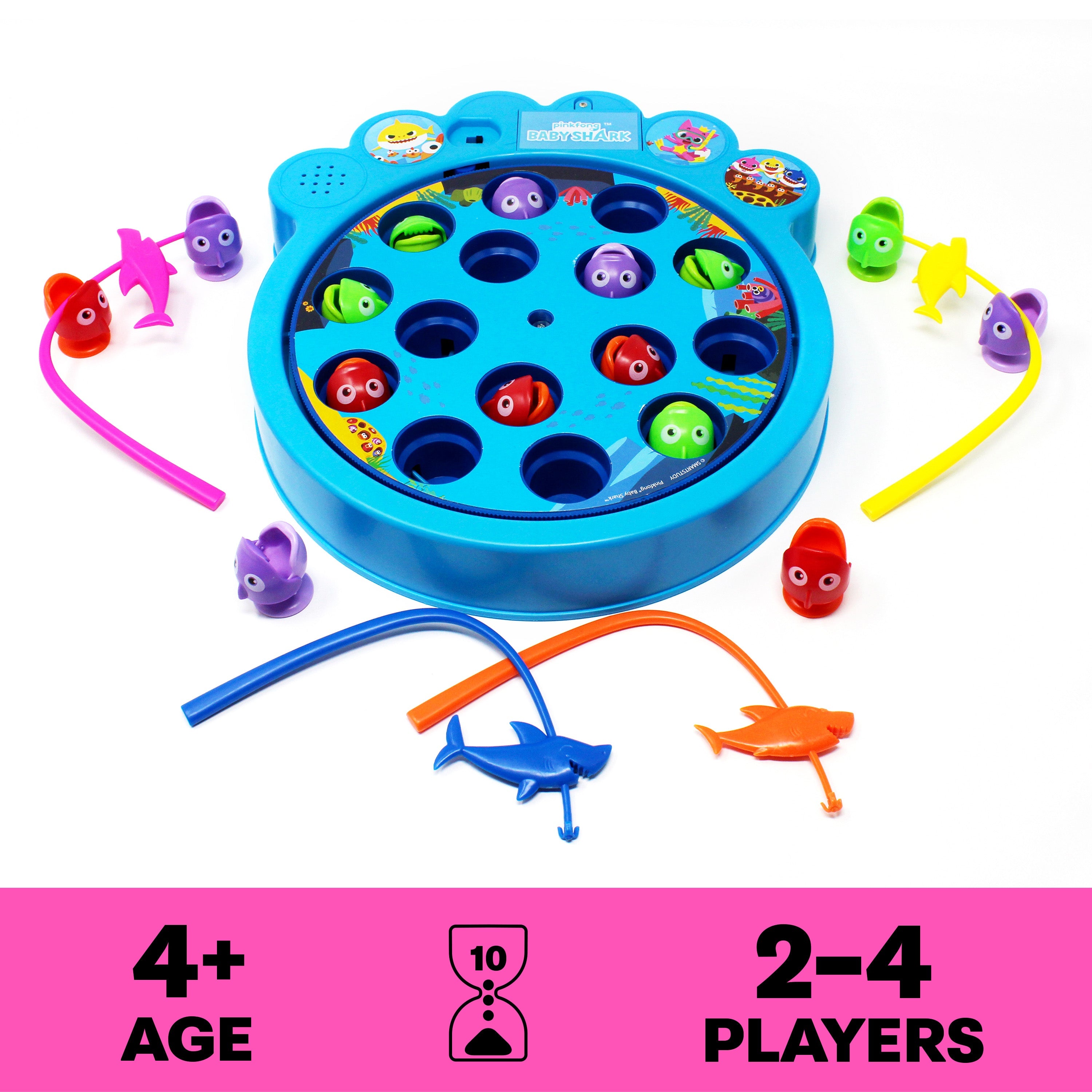 Pinkfong Baby Shark Let's Go Hunt Musical Fishing Game