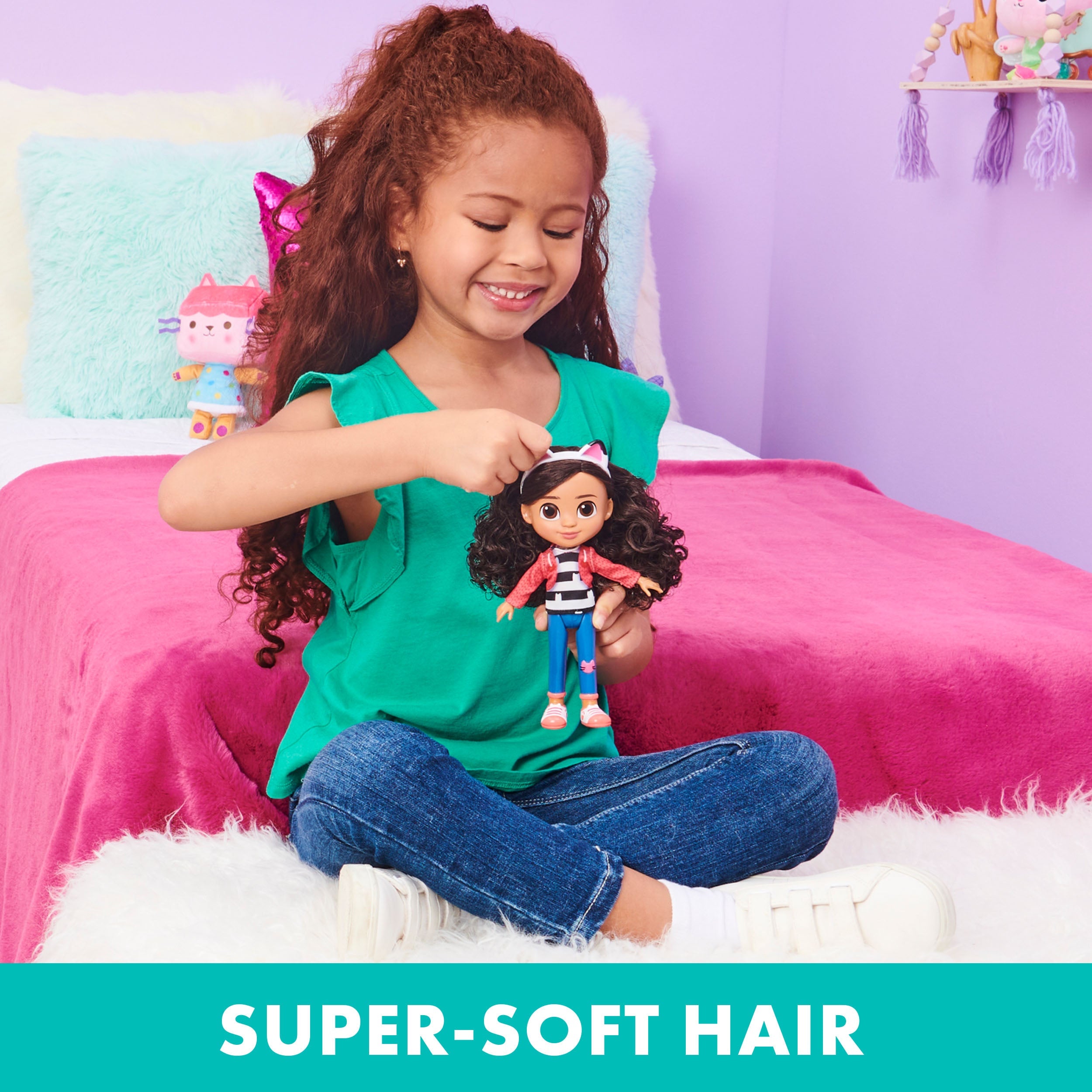 Gabby’s Dollhouse, 8-inch Gabby Girl Doll