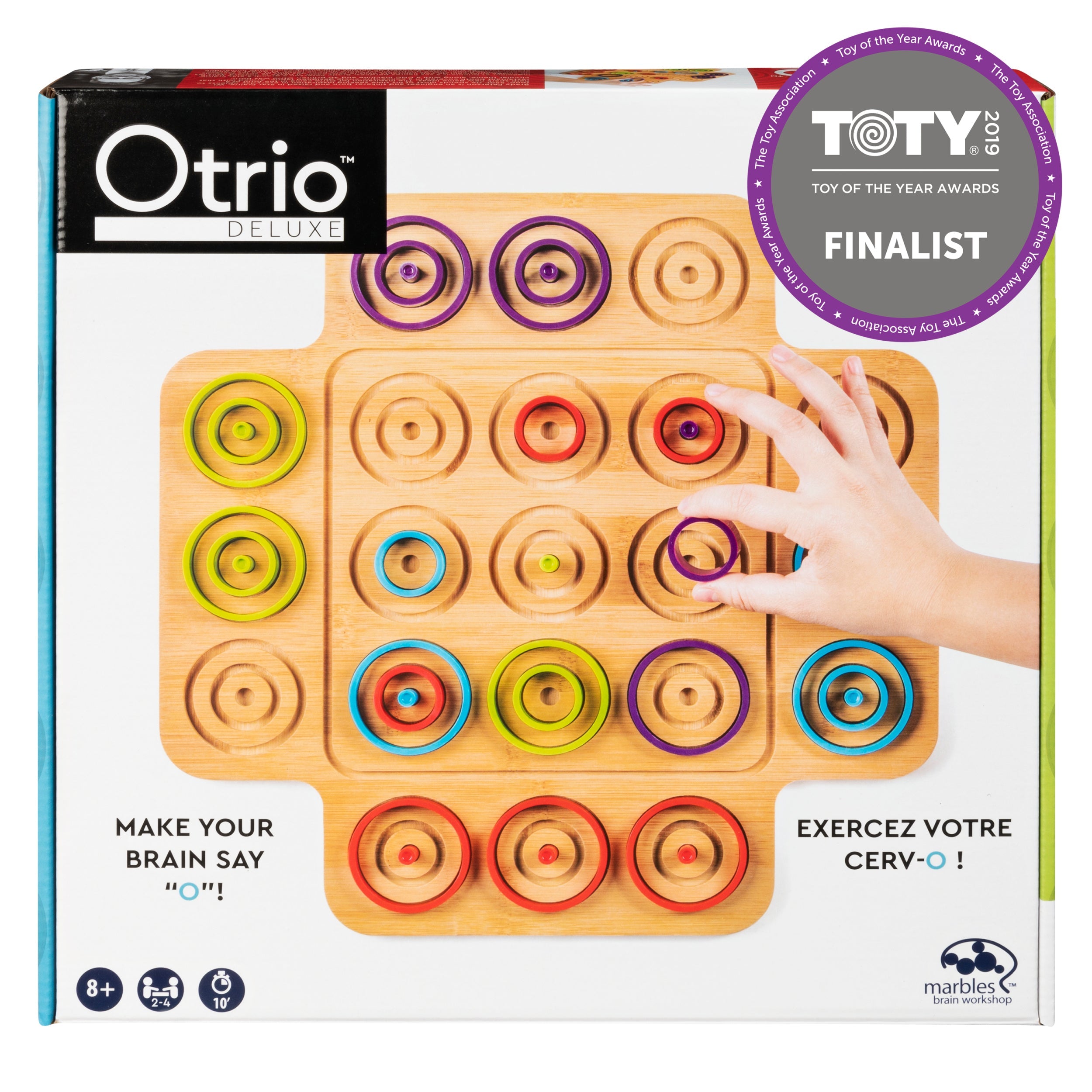 Otrio Wooden Board Game
