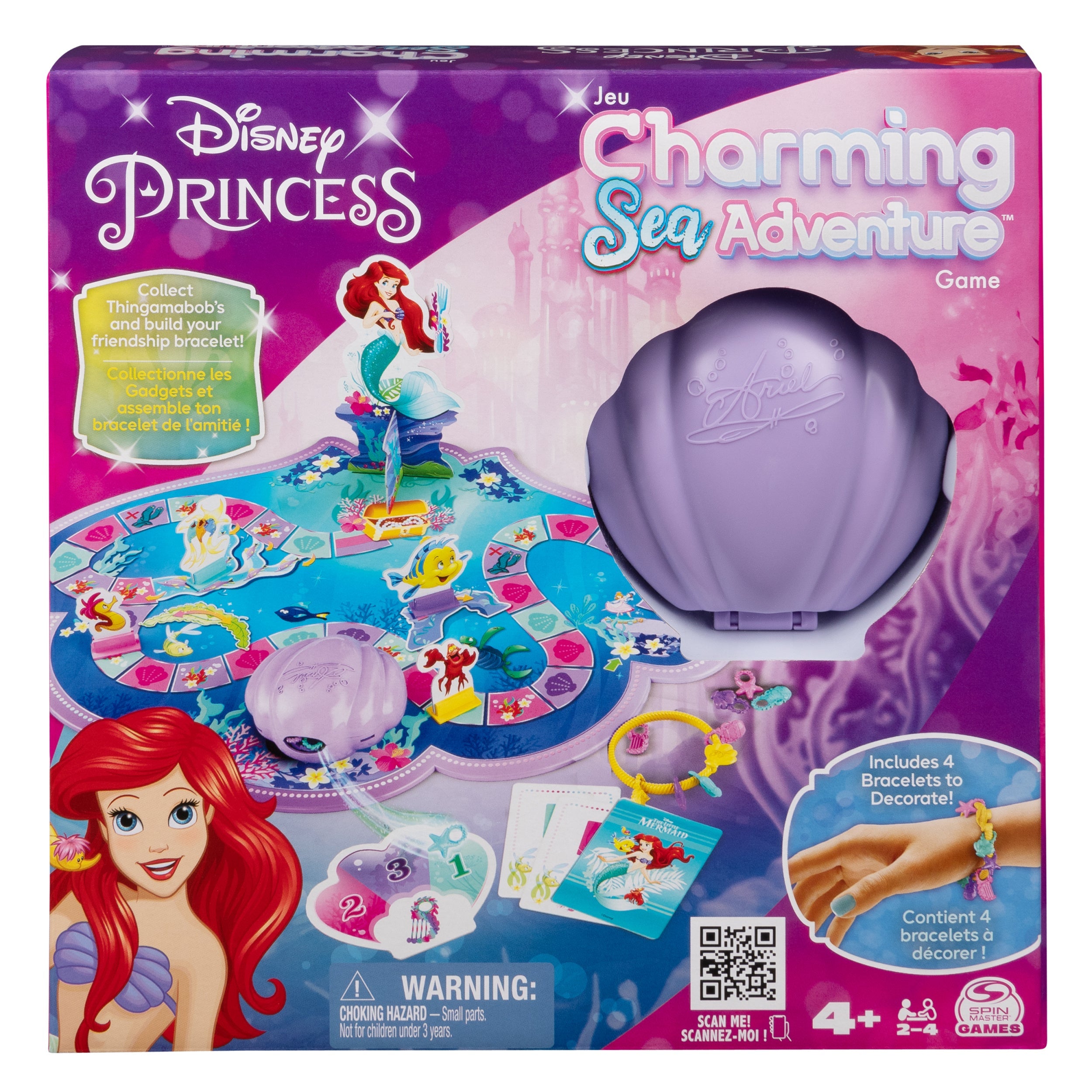 Disney Princess, Charming Sea Adventure Little Mermaid Board Game