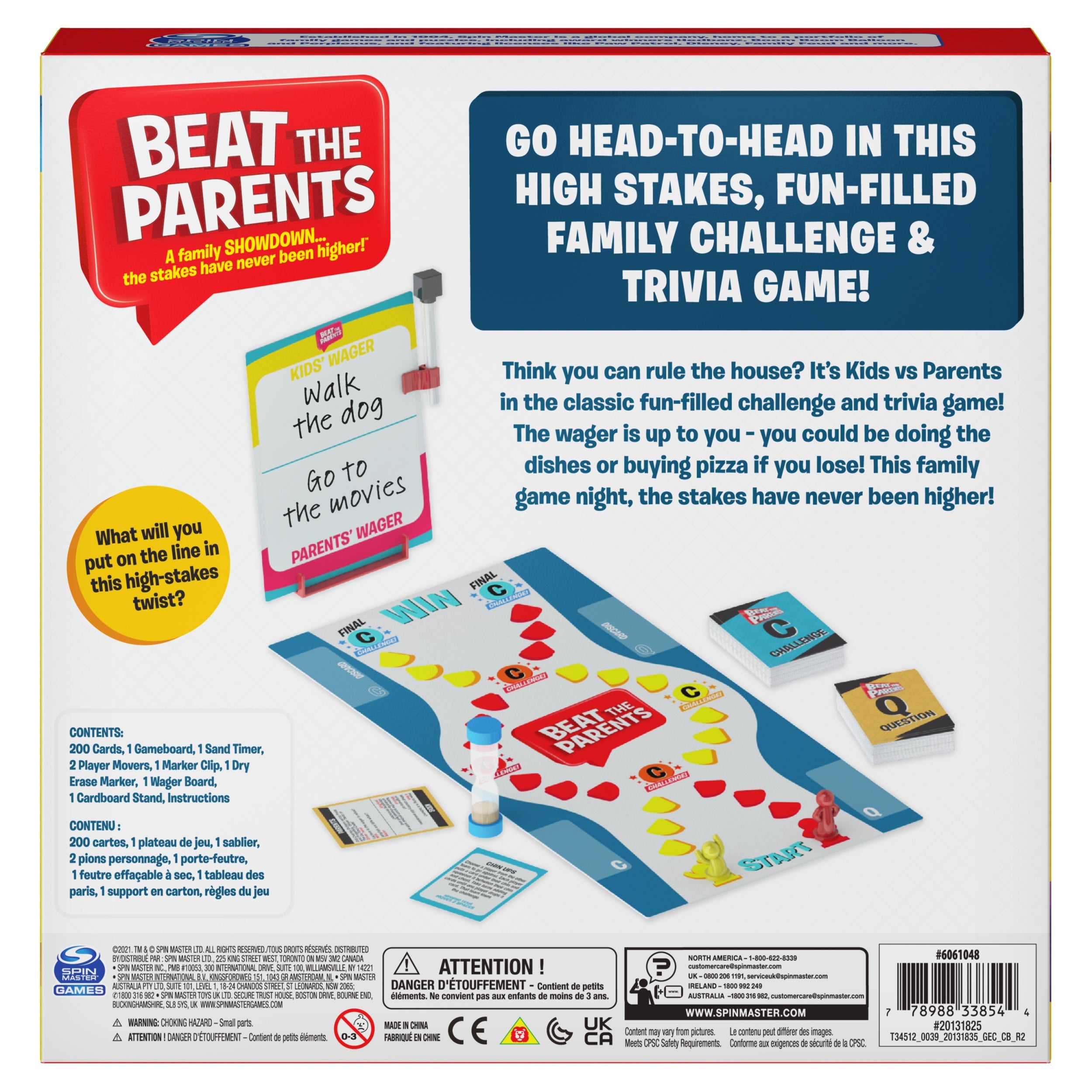 Beat the Parents Trivia Game