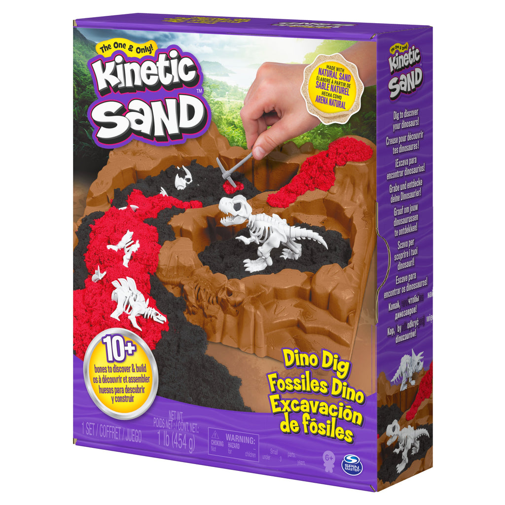 Kinetic Sand Digging for Dinos
